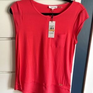 Calvin Klein Women's One Pocket Shirt in Size S